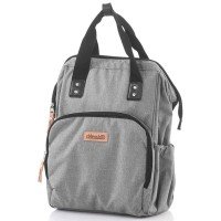 Rucsac si gentuta de infasat Chipolino Denim Grey