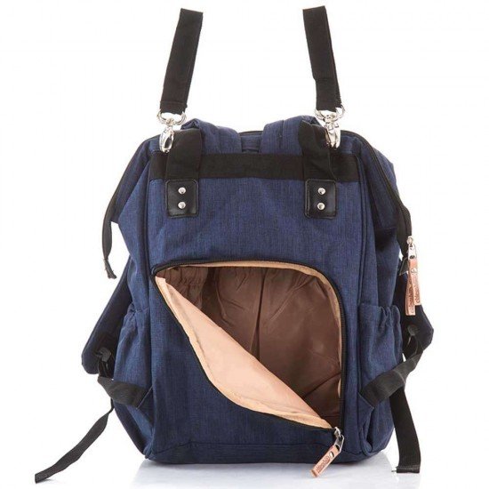Rucsac si gentuta de infasat Chipolino Denim Indigo