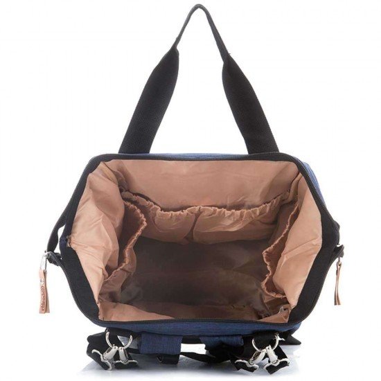 Rucsac si gentuta de infasat Chipolino Denim Indigo