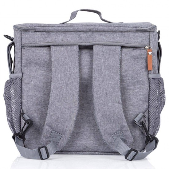 Rucsac si gentuta termoizolanta de infasat Chipolino graphite