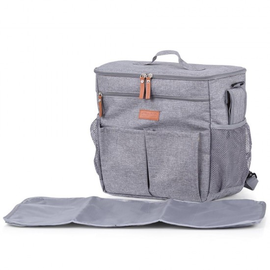 Rucsac si gentuta termoizolanta de infasat Chipolino graphite