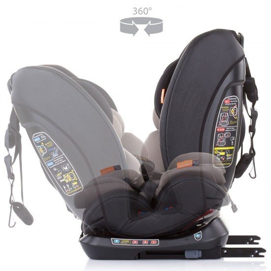 Scaun auto copii Chipolino Techno 0-36 kg Latte cu sistem Isofix