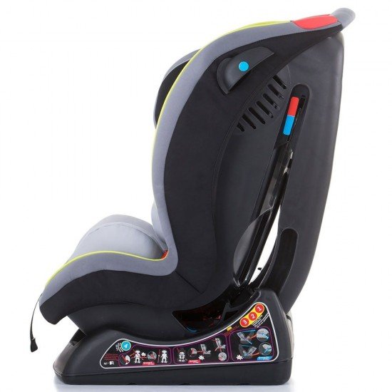 Scaun auto copii Chipolino Trax Relax 0-25 kg Asphalt