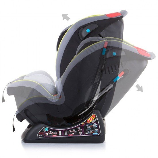 Scaun auto copii Chipolino Trax Relax 0-25 kg Asphalt