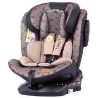 Scaun auto Chipolino Twist 0-36 kg Mocca cu sistem Isofix