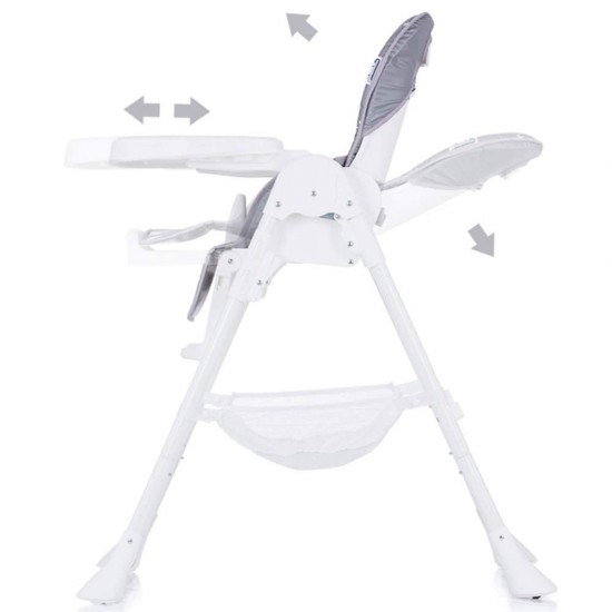 Scaun de masa Chipolino Bandi Grey