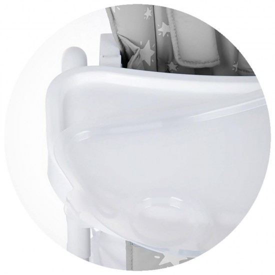 Scaun de masa Chipolino Bandi Grey