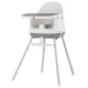 Scaun de masa Chipolino Pudding 3 in 1 Grey