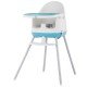Scaun de masa Chipolino Pudding 3 in 1 Peony Blue