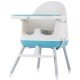 Scaun de masa Chipolino Pudding 3 in 1 Peony Blue