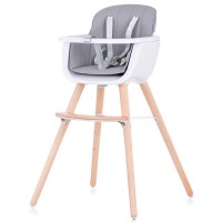 Scaun de masa copii Chipolino Woody Grey