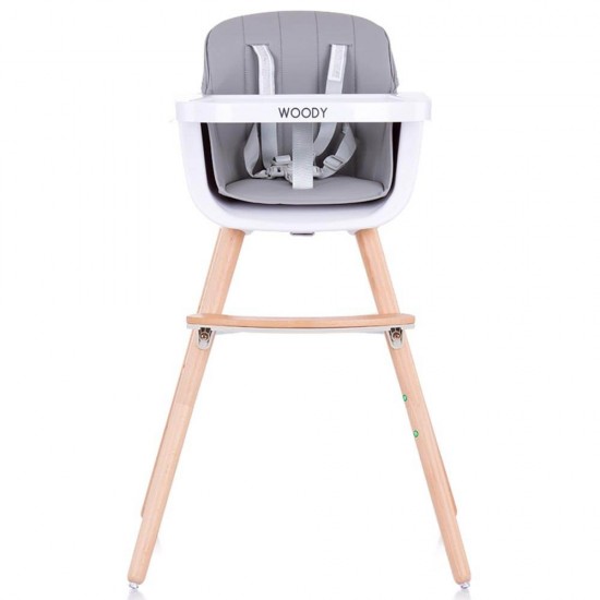 Scaun de masa copii Chipolino Woody Grey