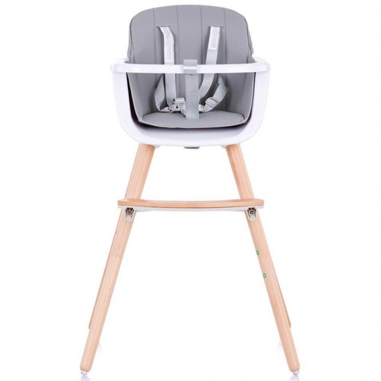 Scaun de masa copii Chipolino Woody Grey