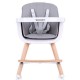 Scaun de masa copii Chipolino Woody Grey