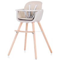 Scaun de masa copii Chipolino Woody Mocca