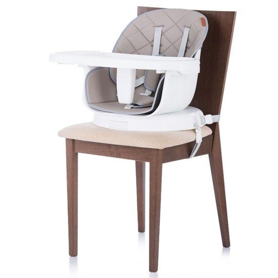 Scaun de masa cu sezut rotativ Chipolino Rotto 3 in 1 Mocca