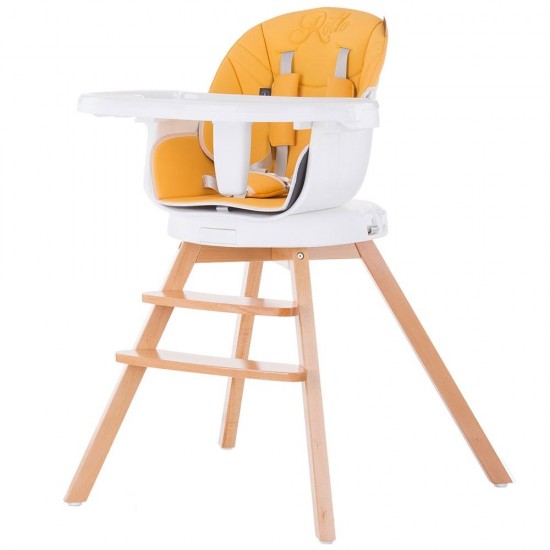 Scaun de masa cu sezut rotativ Chipolino Rotto 3 in 1 Melon