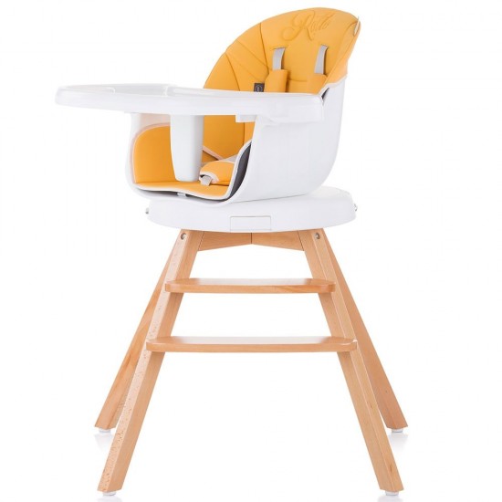 Scaun de masa cu sezut rotativ Chipolino Rotto 3 in 1 Melon