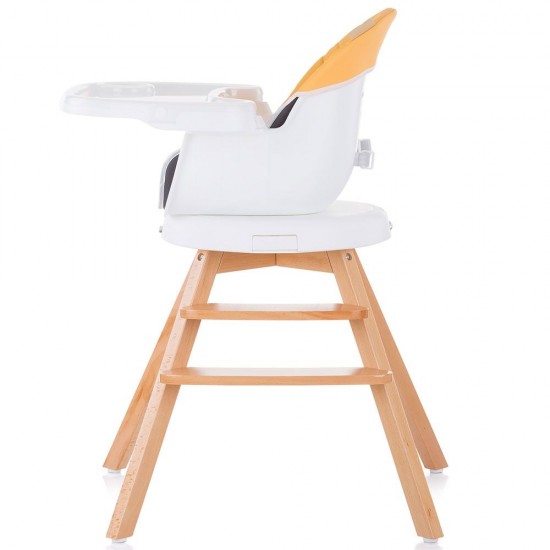 Scaun de masa cu sezut rotativ Chipolino Rotto 3 in 1 Melon