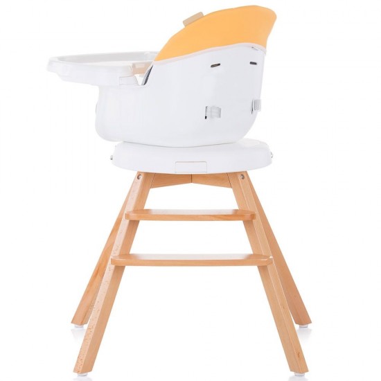 Scaun de masa cu sezut rotativ Chipolino Rotto 3 in 1 Melon