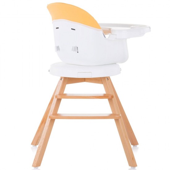 Scaun de masa cu sezut rotativ Chipolino Rotto 3 in 1 Melon