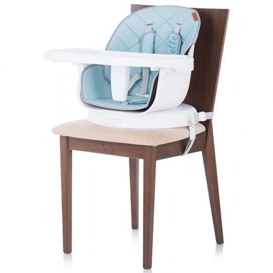 Scaun de masa cu sezut rotativ Chipolino Rotto 3 in 1 Sky