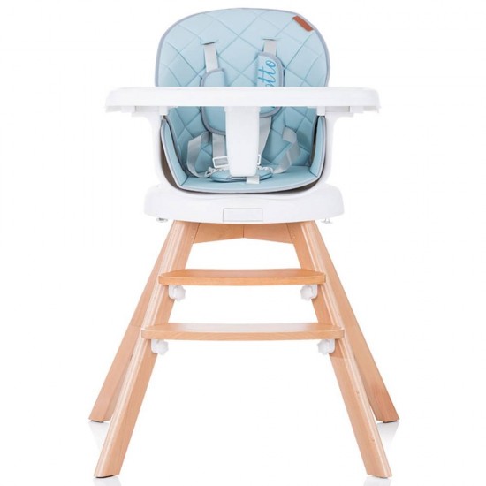 Scaun de masa cu sezut rotativ Chipolino Rotto 3 in 1 Sky