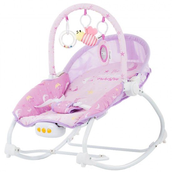 Scaunel balansoar Chipolino Fiesta Pink
