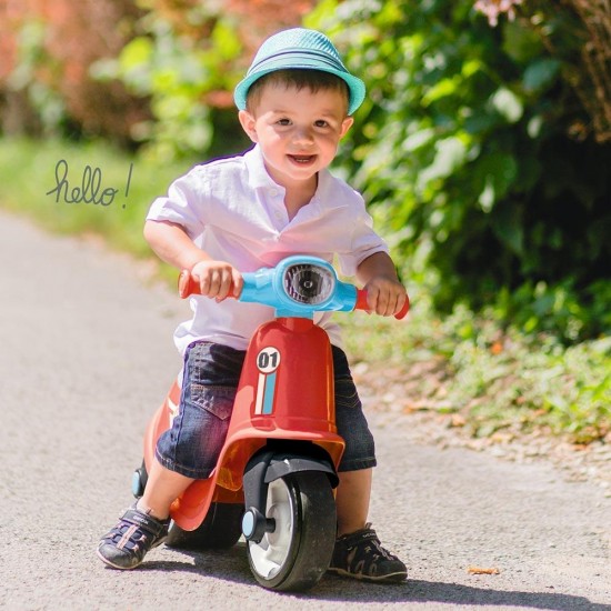 Scuter Smoby Scooter Ride-On Red