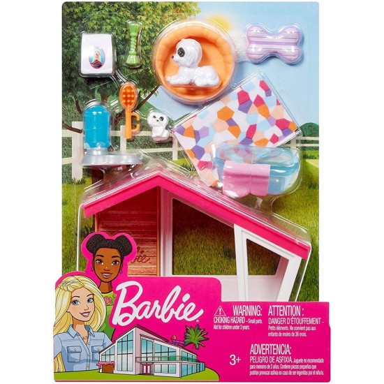 Set Barbie - Casuta catei cu accesorii