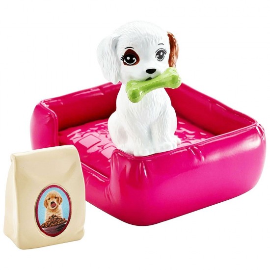 Set Barbie Mattel Estate - Cosmetica animale cu accesorii DVX50