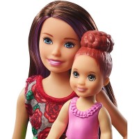 Set Barbie Mattel Family Skipper Babysitter