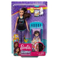 Set Barbie Mattel Family Skipper - Mergem la nani