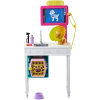 Set Barbie - Cabinet veterinar cu accesorii