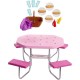 Set Barbie - Masa de picnic cu accesorii