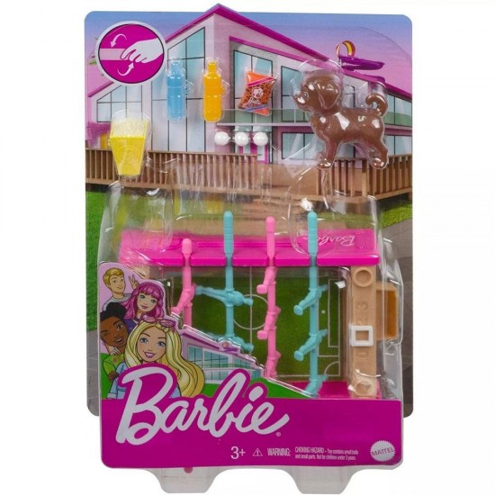 Set Barbie Mattel - Mobilier cu accesorii GRG77