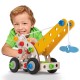 Set constructie din lemn Eichhorn Macara Mobila 70 piese