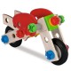 Set constructie din lemn Eichhorn Motocicleta 40 piese
