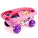 Set jucarii nisip Smoby Carucior Disney Princess cu accesorii