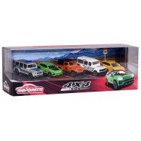 Set Majorette 5 masinute SUV 4x4