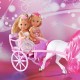 Set Simba Evi Love Romantic Carriage cu 2 papusi 12 cm si caleasca