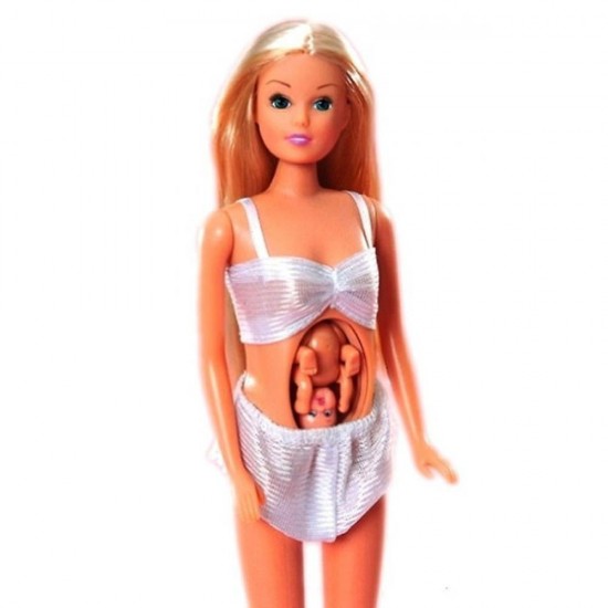 Set Simba papusi Steffi Love Happy Family cu 3 papusi, carucior si accesorii