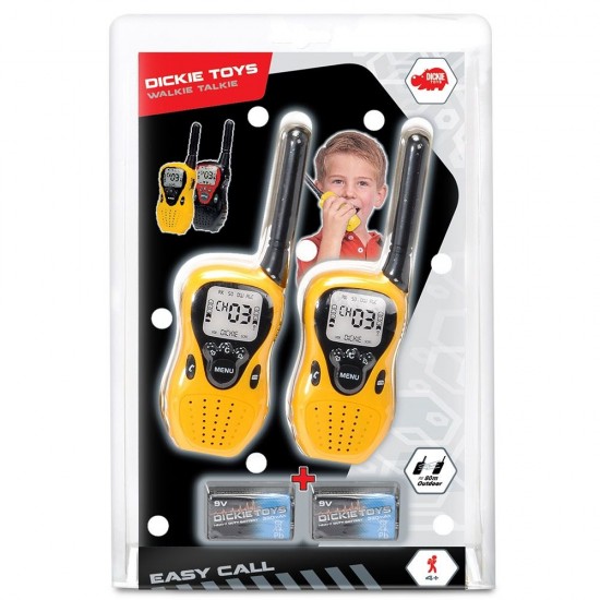 Statie Walkie Talkie Dickie Toys Easy Call Galben