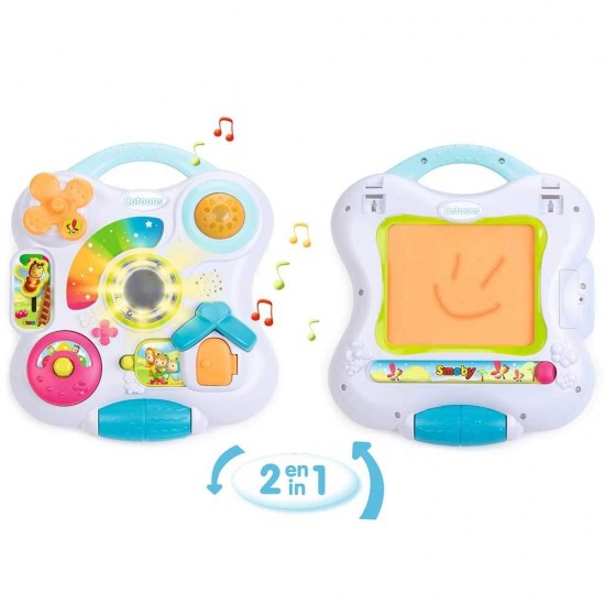 Tablita cu activitati Smoby Cotoons 2 in 1