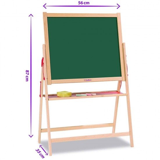 Tablita din lemn Eichhorn Magnetic Board cu 11 accesorii