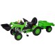 Tractor copii cu pedale si remorca Big Jim Loader