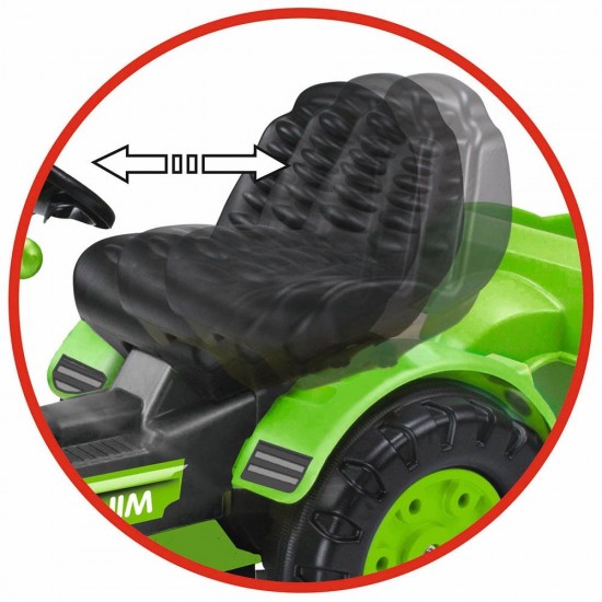 Tractor copii cu pedale si remorca Big Jim Loader