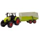 Tractor Dickie Toys Claas Ares cu remorca 57 cm