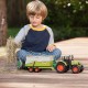 Tractor Dickie Toys Claas Ares cu remorca 57 cm
