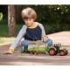 Tractor Dickie Toys Claas Ares cu remorca 57 cm